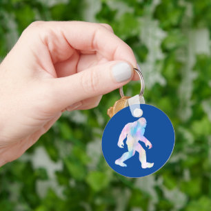 Watercolor Bigfoot      Keychain