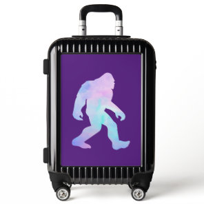 Watercolor Bigfoot Luggage