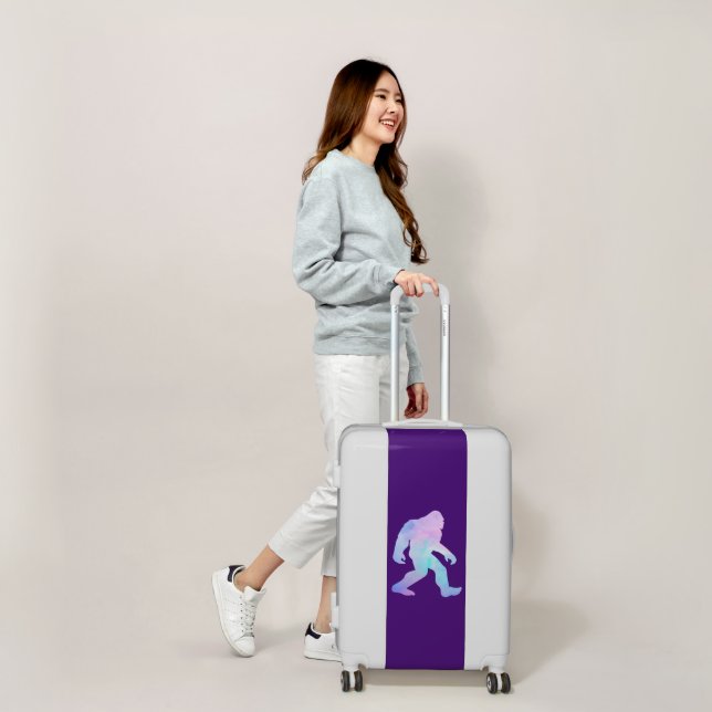 Watercolor Bigfoot  Luggage (Scale)