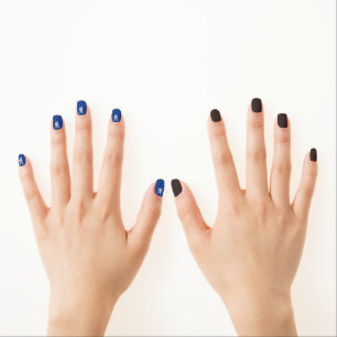 Watercolor Bigfoot      Minx Nail Art