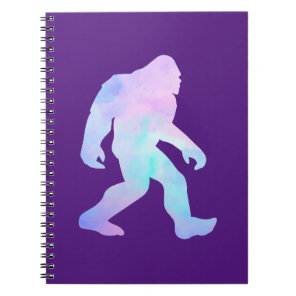 Watercolor Bigfoot       Notebook