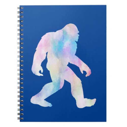 Watercolor Bigfoot      Notebook