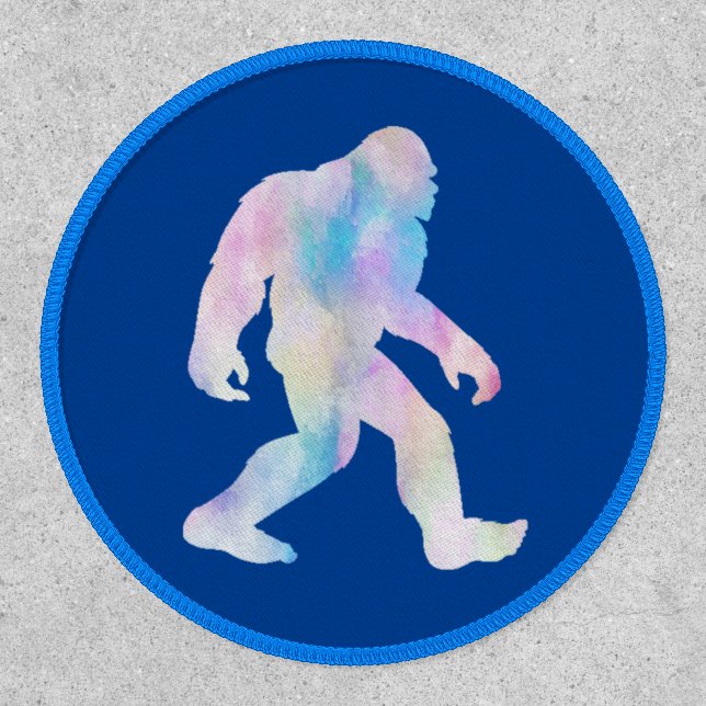 Watercolor Bigfoot           Patch (Front)