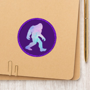 Watercolor Bigfoot Patch