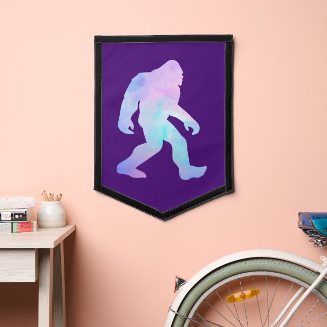 Watercolor Bigfoot    Pennant (Insitu 2)