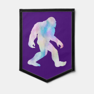 Watercolor Bigfoot            Pennant
