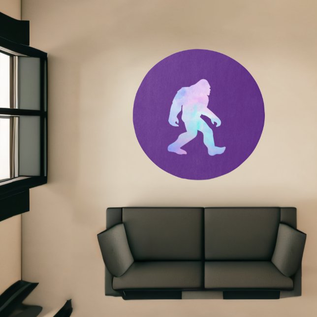 Watercolor Bigfoot    Rug (Insitu (Indoor 1))