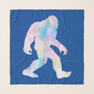 Watercolor Bigfoot Scarf