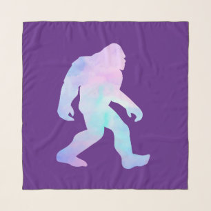 Watercolor Bigfoot Scarf