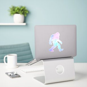 Watercolor Bigfoot Sticker