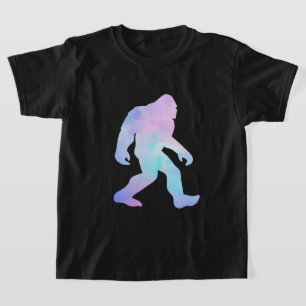 Watercolor Bigfoot      T-Shirt