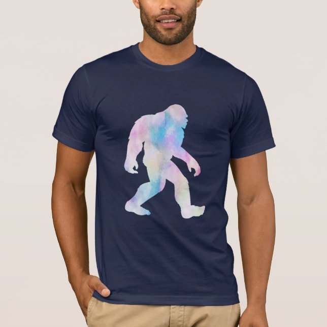 Watercolor Bigfoot T-Shirt (Front)