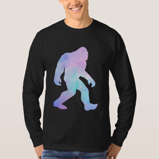 Watercolor Bigfoot T-Shirt (Front)