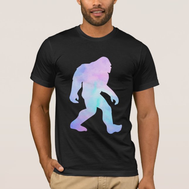 Watercolor Bigfoot T-Shirt (Front)