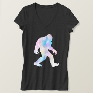 Watercolor Bigfoot  T-Shirt