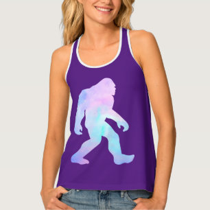 Watercolor Bigfoot Tank Top
