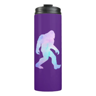 Watercolor Bigfoot Thermal Tumbler