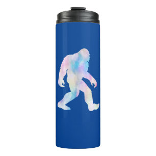 Watercolor Bigfoot Thermal Tumbler