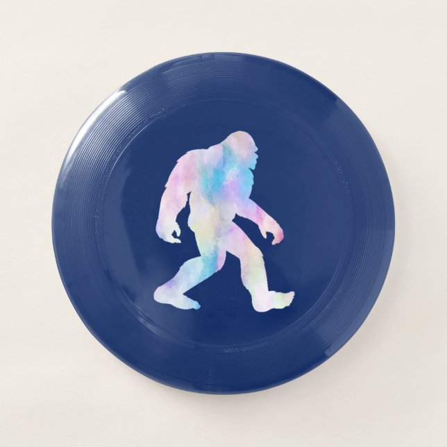 Watercolor Bigfoot       Wham-O Frisbee (Front)