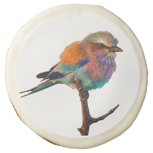 Watercolor Bird Sugar Cookies (Front)