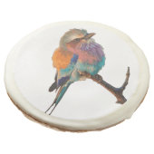 Watercolor Bird Sugar Cookies (Angled)