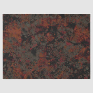 Watercolor Black Red Gray Paint Splash Abstract Tissue Paper
