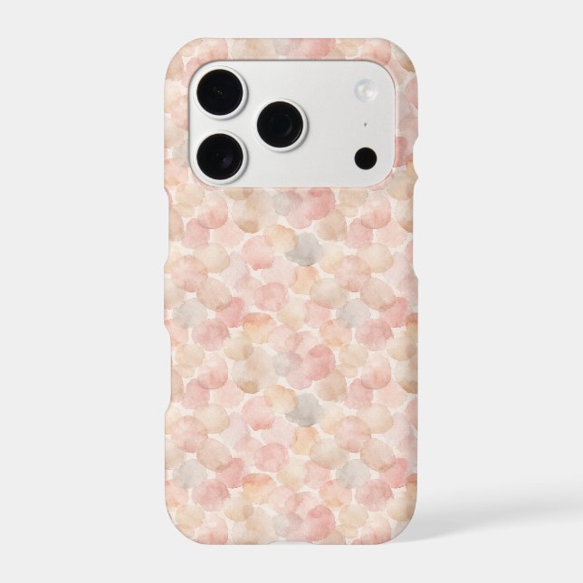 Watercolor Blob Pattern Case-Mate iPhone Case (Back)