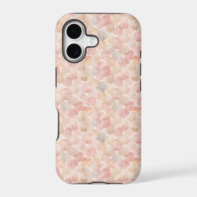 Watercolor Blob Pattern Case-Mate iPhone Case (Back)