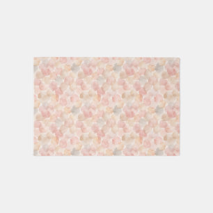 Watercolor Blob Pattern Outdoor Rug