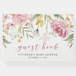Bridal Shower Guest Books Zazzle