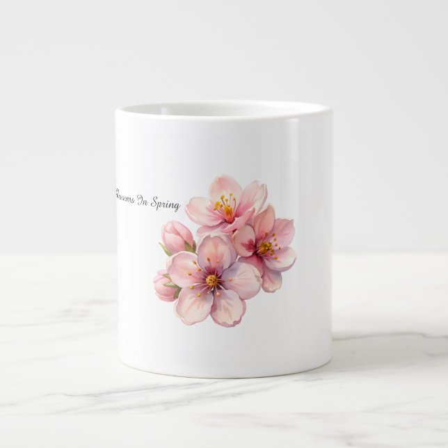 Watercolor Blossoms in Spring Specialist Mug (Front)