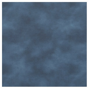 Watercolor Blue Abstract  Fabric