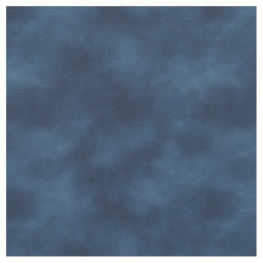 Watercolor Blue Abstract  Fabric