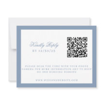 Watercolor Blue and White Hydrangea Wedding