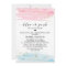 Watercolor Blue or Pink Gender Reveal Party