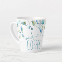 Watercolor Blue Orchid Mug