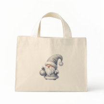 Watercolor Blue Santa Claus Illustration