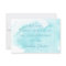 Watercolor Blue Water Will You Be my Bridesmaid?
