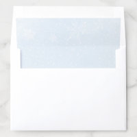 Watercolor Blue White Snowflakes Snow Winter