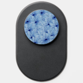 Watercolor Blue Wild Flowers Bouquet PopSocket