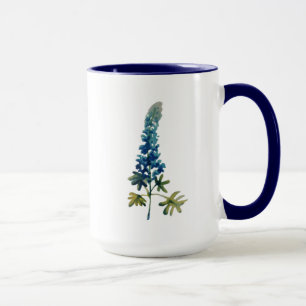 Watercolor Bluebonnet Coffee Mug