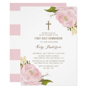 First Communion Invitation Cards 5