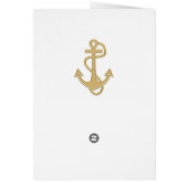 Watercolor Boat Ship Sail Summer Sea Ocean Life (Back)