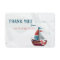 Watercolor Boat Thank You card