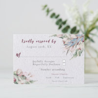 Watercolor Boho Floral and Botanical Wedding
