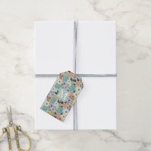 Watercolor Boho Floral Gift Tags