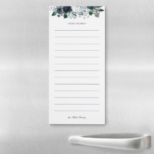 Watercolor Boho Floral Personal Notepad