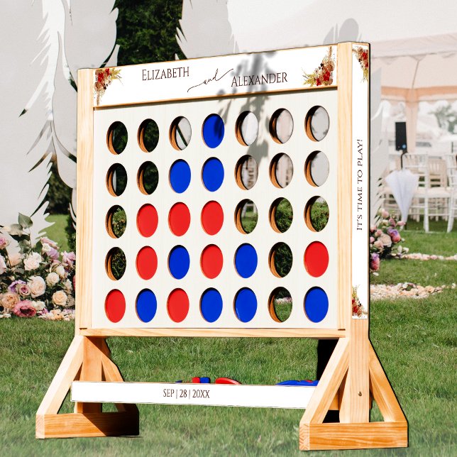 Watercolor Boho Floral Wedding Fast Four (Creator Uploaded)