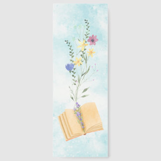 Watercolor bookmark design