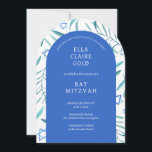 Watercolor Botanical Star of David Bar Bat Mitzvah Invitation<br><div class="desc">Perfect card to announce a bat mitzvah, bar mitzvah or other Jewish celebration! Hand made watercolor art for you on the front and back side! FULLY CUSTOMIZABLE! Click on “Personalize” above to edit the text. Click "edit using design tool" to adjust the fonts, colors and placements and to delete the...</div>